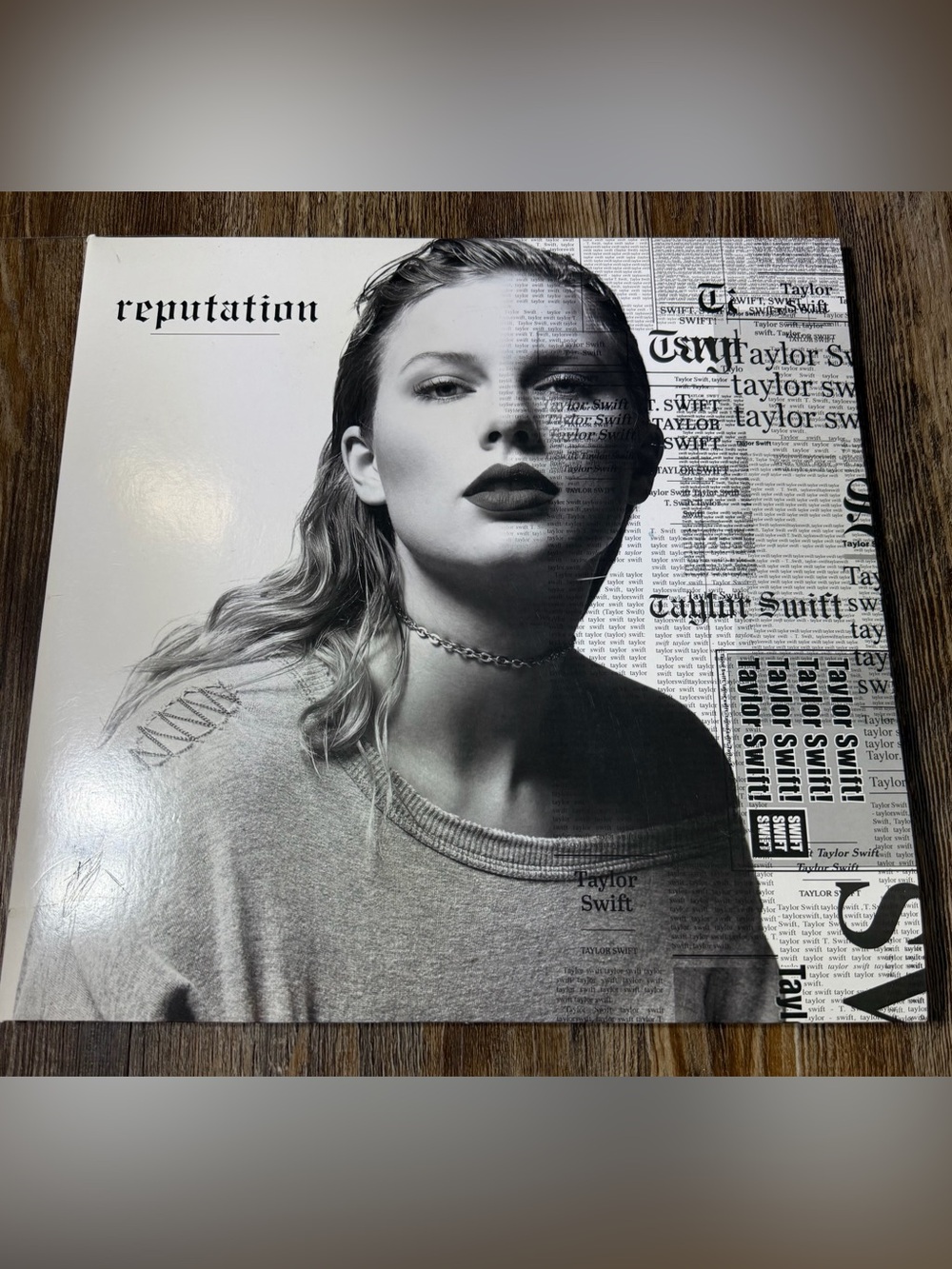 Slightly Used Taylor Swift Vinyl Record - Reputation
